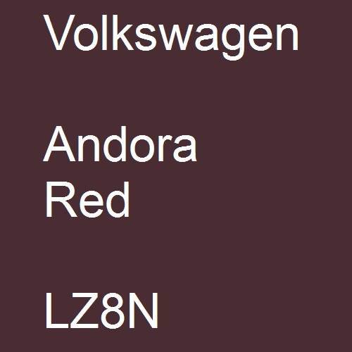 Volkswagen, Andora Red, LZ8N.